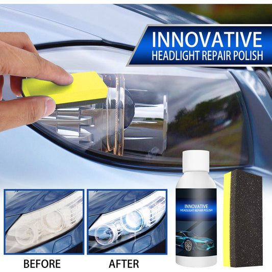 Vernis de restauration et de réparation de phares de voiture, adapté à tous les phares de voiture.